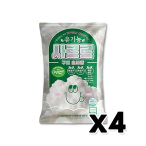 사르르 유기농구름솜사탕 아이들간식 12g x 4개