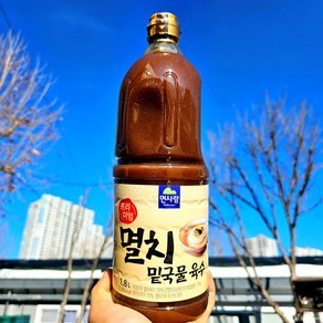 멸치육수 면사랑 프리미엄 1.8L 업소용 육수, 6개