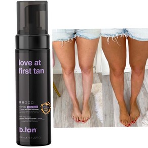 b.tan Dake 셀프 태너 Love At Fist Tan 1 hou Self tan mousse 셀프태닝 무스 200 ml, 1개, 200ml