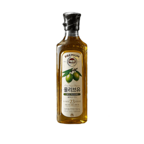 사조대림 해표 올리브유 500ml× 압착올리브유 100프로 엑스트라버진 샐러드 드레싱용, 1개, 500ml