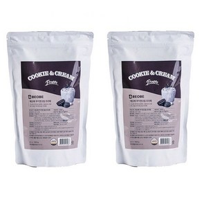 베오베 쿠키앤크림 프라페 1kg 2개세트, 1개입, 2개