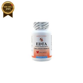 Aizona Natual Poducts 애리조나 천연 제품 EDTA (-) 100캡, 1개, 100정