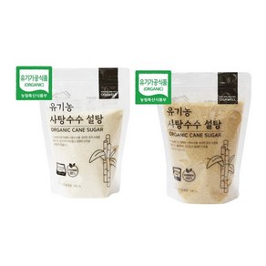 비정제원당 설탕 1kg 유기 가공식품, 밝은설탕1kg, 1개