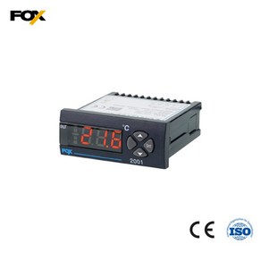 (구) FOX-1004 대체모델 (현재) FOX-2001 디지털 온도조절기 / 냉각히터제어 FOX1004 대체모델 FOX2001 온도콘트롤러, AC220V 전원, 1개