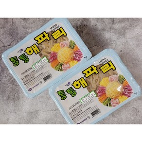 [미쓰리푸드마켓]무염해파리 1kg(실중량 900g) 해파리냉채, 1개