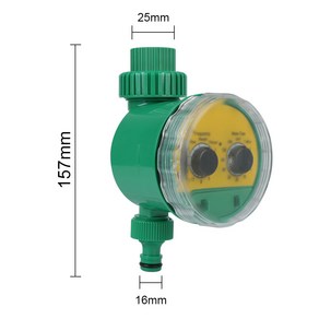 정원 도구 야외 시간 제한 관개 컨트롤러 급수 시스템 밸브 제어 장치 머 수도꼭지 전자, geen, 1개