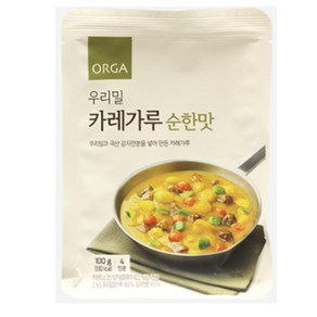 올가 우리밀 카레가루 순한맛 100g, 1개