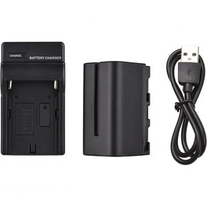 카메라 충전기 소니 NP-F750 NP-F770 배터리 및 키트 1PC 7.2V 5200mAh 대용량 충전식 USB 케이블 교체 포함 NP-F550 F570 F750 F960