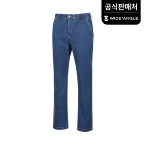 [와이드앵글 공식] [골프] 남성 CO 데님 일자핏 팬츠 M WMP24351N2