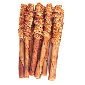 애견껌 촌뜨기펫 스틱바치킨말이 L 포크치킨 290g/10개입 중대형견, 29.07g, 10개, 포크/치킨