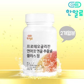 프로테오글리칸 연어코 연골 추출물 플러스 정 500mg 60정 / 소비기한 2025-07-03, 1개