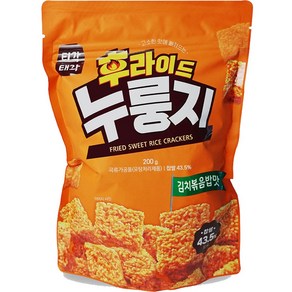 티각태각 후라이드 누룽지 김치볶음밥맛, 200g, 1개