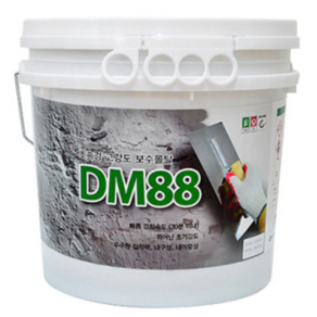 디오페인트 DM88 초속경 보수 몰탈 시멘트 20kg 회색, 1개