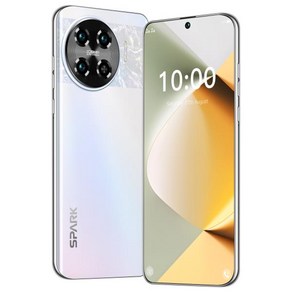 2024 글로벌 버전 스마트폰 5G 스파크 20 프로 + 6.8 인치 16G + 1T 휴대폰 6800mAh 배터리 108MP 카메, 04 White 12GB 512GB, 한개옵션1, 1개