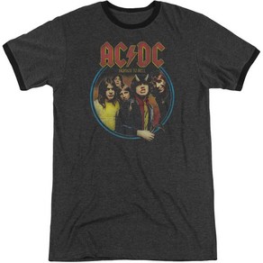 ROCKPANDA AC/DC Highway To Hell Adult Ringer 반팔티