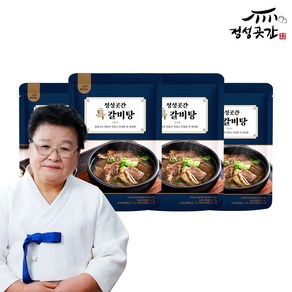 정성곳간 강순의 명인의 특갈비탕 700g 4팩, 4개