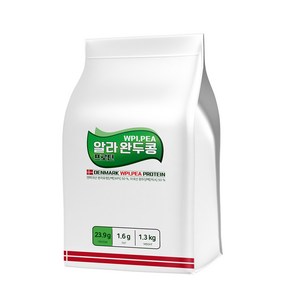 알라 완두콩 프로틴 1.3kg, 1개