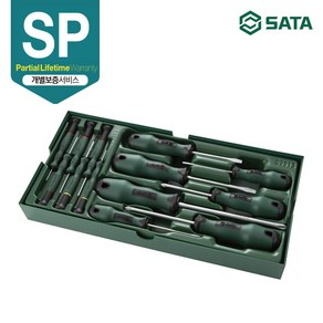 [사타/SATA] 스크류 드라이버 세트 13PCS 09913, 1개