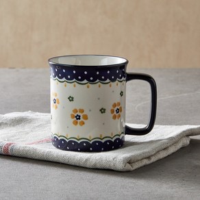 [모던하우스] 폴리쉬 일자머그 데이지 500ML /CA3023058, 단품, 1개