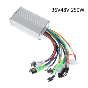 전기 자전거 e- 자전거 e- 스쿠터 용 250W/350W DC 모터 속도 컨트롤러, 36V48V 350W, 01 36V48V 350W