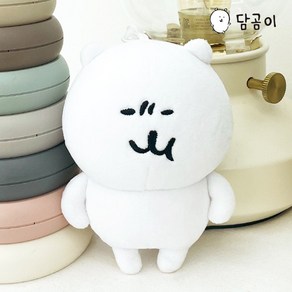 캐릭터 담곰이 진실의미간 가방고리 인형 13cm 키링 농담곰, 담곰이 진실의미간 가방고리 13cm, 1개