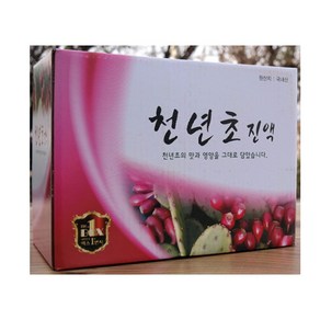 엄마애손 천년초줄기즙 국내산 토종 선인장 100ml 60포, 60개