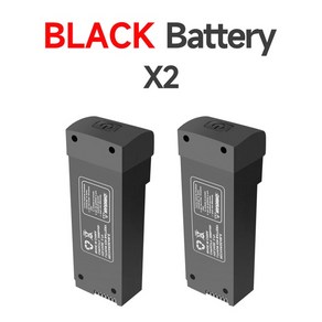 카메라 드론용 배터리 Z908 드론 리포 액세서리 7.4V 2000mAh, 02 Z908Po BK 2Battey