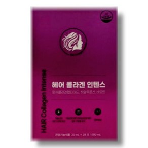 [정품발송] 주영엔에스 헤어 콜라겐 인텐스 20ml x 28포 520012, 1개