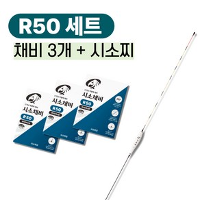 민물 찌 붕어 채비 세트 시소피싱 R50 시소찌, 시소채비 3개(R50) + 시소찌 1개, 1세트