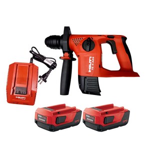 HILTI 힐티 22V 충전 로타리함마드릴 TE4-A22 4.0세트 (일반충전기1 배터리2)