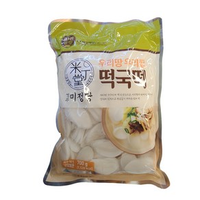 CJ 미정당 우리쌀떡국떡700g, 1개, 700g