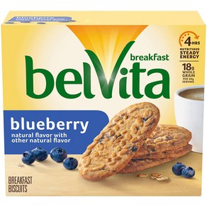 [미국직배송]벨비타 블루베리 비스킷 250g belVita Bluebey Beakfast Biscuits, 1개