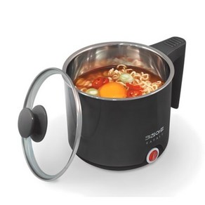 키친아트 라팔 라면 멀티포트 1L 블랙, KK-550MH