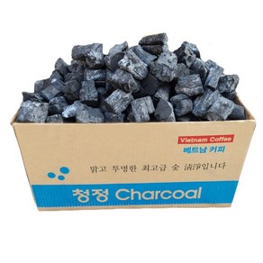 청정참숯 커피비장탄 사이즈 M(중) / S(소) 3KG/10KG 바베큐캠핑숯, 커피비장탄M_10kg, 1개