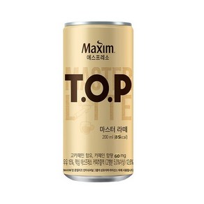 티오피 마스터 라떼, 200ml, 40개