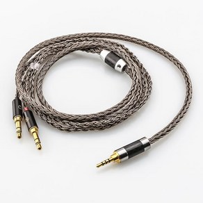 16 코어 은도금 헤드폰 업그레이드 케이블 Hifiman HE4XX HE-400i 2x3.5mm, 06 4pin XLR male_04 3m