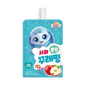 알쏭달쏭 캐치 티니핑 사과 꾸래핑 과채음료 어린이음료 100ml 1개