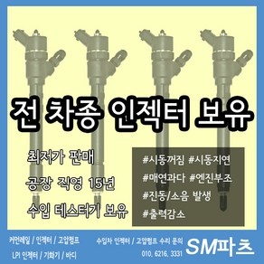 그랜드 스타렉스 인젝터 (17년~18년) / 포터2(17년) / 봉고3(17년) 인젝터 33800-4A900 /33800-4A950 유로 - 6 재 제조, 봉고3, 33800-4A900~4A950, 1개