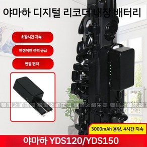 Yamaha YDS150 120 색소폰 대용량 내장형 통합 배터리 구동 긴 수명 충전