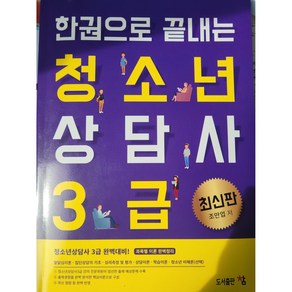 한권으로 끝내는 청소년 상담사 3급 최신판, 도서출팜참