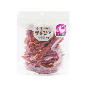 수제명품간식 강아지 오리트위스트 정직한 실중량 대용량 1kg, 닭고기, 1개