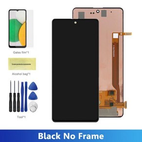 삼성 갤럭시 노트 10 라이트 교체용 AMOLED 스크린 LCD 디스플레이 디지타이저 터치 N770, 04 OLED No Fame, 1개