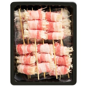 꼬치마트 삼겹팽이말이 꼬치 공장직영, 10개, 55g