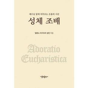 성체 조배:예수님 앞에 머무르는 은총의 시간, 가톨릭출판사