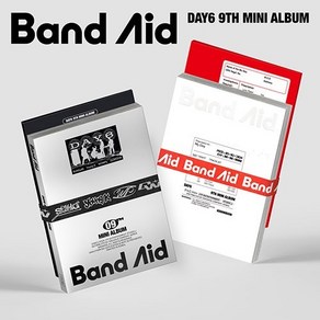 데이식스 앨범 (DAY6) - 미니9집 (Band Aid) 녹아내려요 음반, ROCK BAND ve. (블랙)