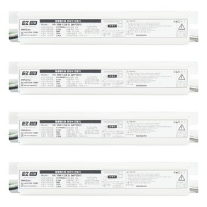 국산 선일 FPL 형광등 안정기 55W 1등용 선길이 30cm, 4개