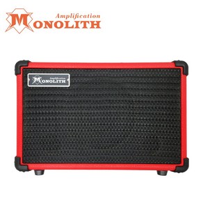 모노리스 Monolith PA-15RC 15W 어쿠스틱앰프, 레드, 1개