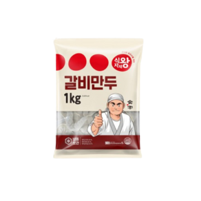 푸디스트 식자재왕 갈비만두, 1개, 1kg