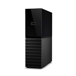 Westen Digital 마이 북 듀오 데스크탑용 외장 하드 드라이브 20TB RAID USB 3.1 WDBFBE0200JBK-NESN, 단일 드라이브, 4TB