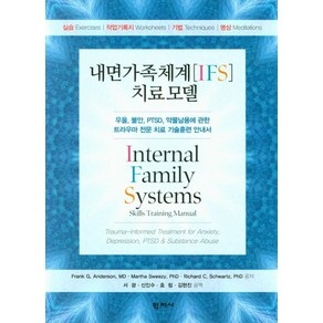 내면가족체계[IFS] 치료 모델:우울 불안 PTSD 약물남용에 관한 트라우마 전문 치료 기술훈련 안내서